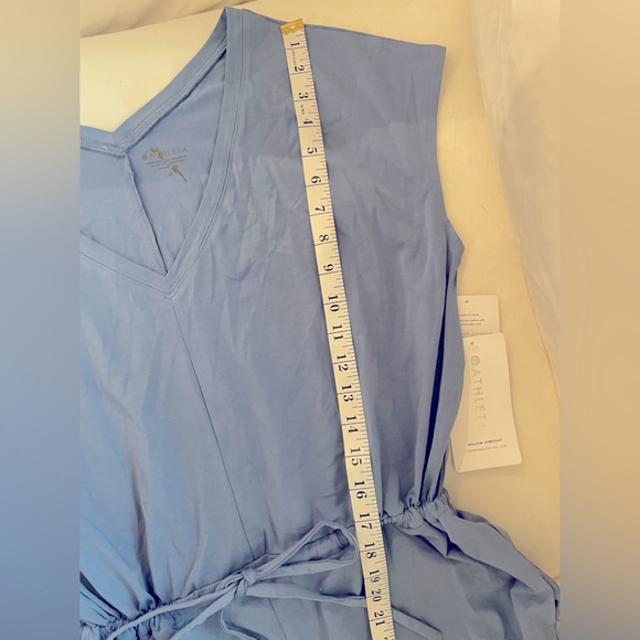 NWT Athleta Willow Jumpsuit Size M in Color Blue - Picture 13 of 16
